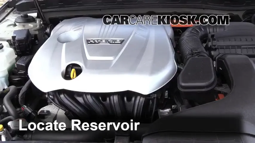 2012 Kia Optima Hybrid 2.4L 4 Cyl. Liquide essuie-glace Ajouter du liquide